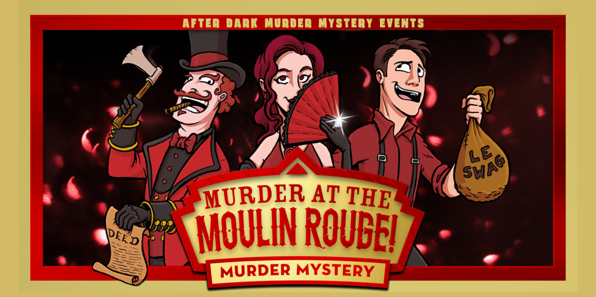 Murder at the Moulin Rouge Murder Mystery 2024 Mytton Fold